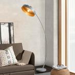 [lux.pro] Staande lamp Stafford vloerlamp159 cm grijs E27, Verzenden, Nieuw
