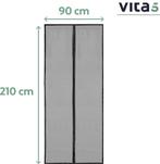 Vita5 Magnetisch Vliegengordijn 90x210 cm - Magnetisch, Verzenden, Nieuw