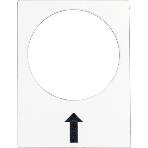 Harmony XB4 Rechts Pijl Labelhouder 30x40mm Wit - ZB2BY4907, Doe-het-zelf en Verbouw, Elektra en Kabels, Overige typen, Nieuw
