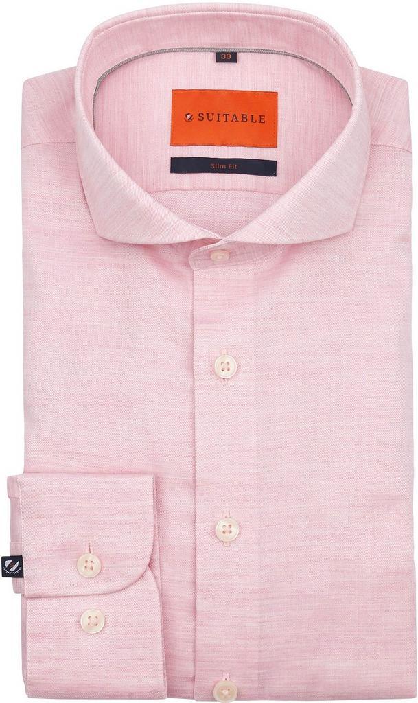 Suitable Melange Overhemd Roze maat 38 Heren, Kleding | Heren, Overhemden, Roze, Nieuw, Verzenden