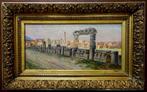 Antonino Leto (1844-1913) - Veduta di Pompei, Antiek en Kunst