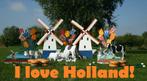 I love Holland / Boeren feest / Holland thema / theme party, Hobby en Vrije tijd, Ophalen of Verzenden, Overige, Zo goed als nieuw