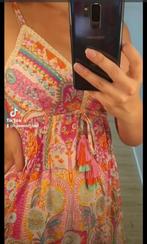 Boho vintage maxi jurk ik prachtige kleuren met elastische, Nieuw