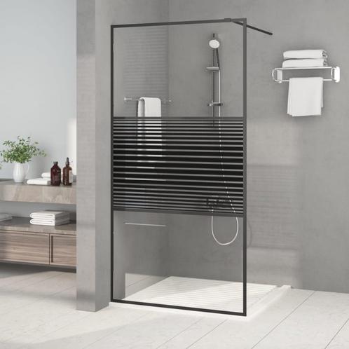 vidaXL Inloopdouchewand 100x195 cm transparant ESG-glas, Doe-het-zelf en Verbouw, Sanitair, Nieuw, Verzenden