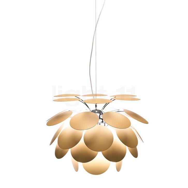 Marset Discocø³ Hanglamp, beige - ø¸35 cm (Hanglampen), Huis en Inrichting, Lampen | Hanglampen, Nieuw, Verzenden