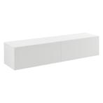 Zwevend kastje Evaton 140x33x30 cm wit mat, Huis en Inrichting, Kasten | Dressoirs, Verzenden, Nieuw