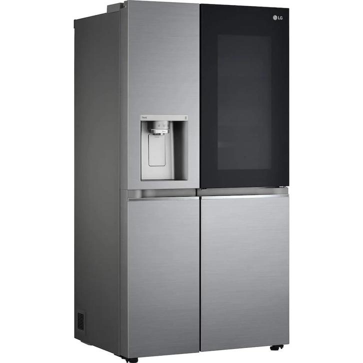 LG Amerikaanse koelkast GSXV91PZAE – InstaView, Witgoed en Apparatuur, Koelkasten en IJskasten, 200 liter of meer, Nieuw, Met aparte vriezer