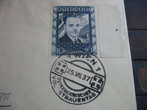 Oostenrijk - Dollfuss MiNr. 588 op FDC, Postzegels en Munten, Postzegels | Europa | Oostenrijk