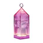 Kartell Lantern LED, roze , uitloopartikelen (Tafellampen), Verzenden, Nieuw