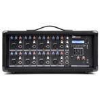 Power Dynamics PDM-C805A 8-kanaals mixer met versterker, Muziek en Instrumenten, Mengpanelen, Verzenden, Nieuw