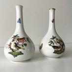 Herend - Vaas (2) - Porselein - Rotschild vaasjes, Antiek en Kunst