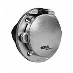 Ratio walstroom invoer 16A chrome kunstof, Ophalen of Verzenden, Nieuw