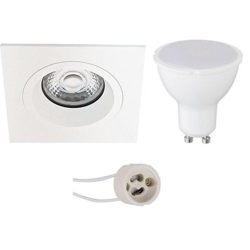 Voordeelset LED Spot Set - Pragmi Rodos Pro - GU10 Fitting -, Huis en Inrichting, Lampen | Spots, Plafondspot of Wandspot, Nieuw