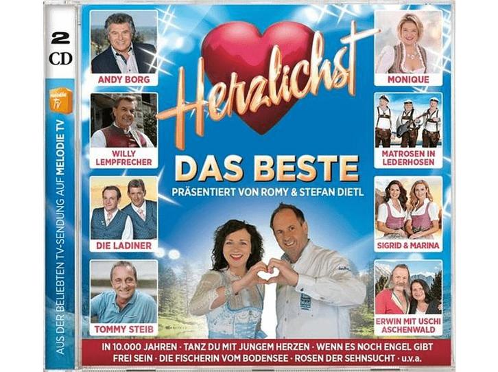 MCP - VARIOUS - Herzlichst-Das Beste präsentiert von Romy, Cd's en Dvd's, Vinyl | Wereldmuziek, Ophalen of Verzenden