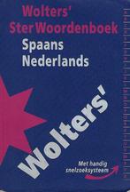 Sterwoordenboek Spaans Ned 9789001813079 Wolters Groningen, Boeken, Woordenboeken, Gelezen, Wolters Groningen, Verzenden