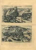 Historische prent van Huy, Antiek en Kunst