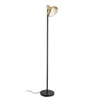 lux.pro Staande lamp Namsos vloerlamp 156 cm E27 zwart en go, Nieuw, Verzenden