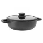 Berghoff Leo Stone+ Hapjespan met Deksel - 28 cm, Huis en Inrichting, Keuken | Potten en Pannen, Verzenden, Nieuw