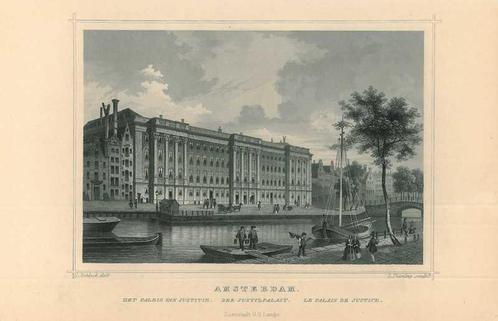 Zicht op Amsterdam, Antiek en Kunst, Kunst | Etsen en Gravures