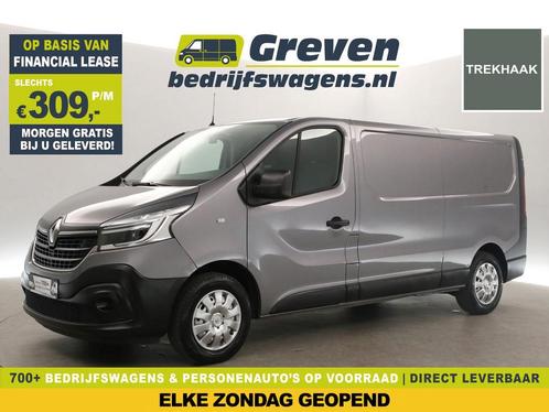 Renault Trafic 2.0 dCi L2H1 Airco Cruise Nav PDC LED €309pm, Auto's, Bestelauto's, Handgeschakeld, Diesel, Zilver of Grijs, Renault