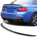 Spoiler Lip Glans Zwart BMW 2 Serie F22 F23 M2 F87 B1971, Nieuw, Achter, BMW