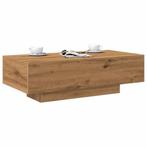 vidaXL Salontafel 100x49,5x31 cm bewerkt hout artisanaal, Verzenden, Nieuw, Overige houtsoorten, 100 tot 150 cm