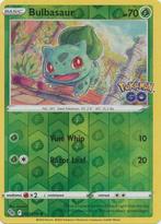 Bulbasaur 001/078 Reverse Holo Pokémon Go, Hobby en Vrije tijd, Verzamelkaartspellen | Pokémon, Nieuw, Foil, Ophalen of Verzenden