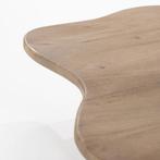 Salontafel set FALL - natural By-Boo 240218, 50 tot 100 cm, Warm Naturel, Nieuw, Minder dan 50 cm