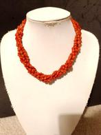 Koraal - Sciacca Mediterraneo koraalcollier - Halsketting