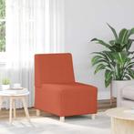 vidaXL Modulaire Bankeenheid Armlos Oranje 55 x 74 x 82 cm, Verzenden, Nieuw, Minder dan 150 cm