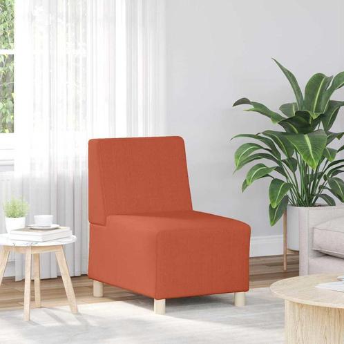 vidaXL Modulaire Bankeenheid Armlos Oranje 55 x 74 x 82 cm, Huis en Inrichting, Banken | Bankstellen, Nieuw, Minder dan 150 cm