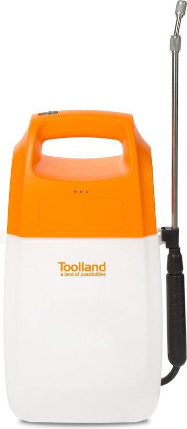 2dekans | Toolland Drukspuit, elektrisch, herlaadbare, Tuin en Terras, Hand-tuingereedschap, Zo goed als nieuw, Ophalen of Verzenden