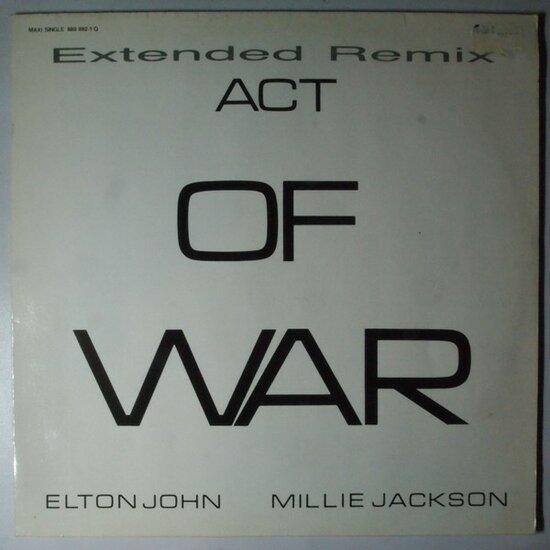 Elton John / Millie Jackson - Act Of War (Extended Remix)..., Cd's en Dvd's, Vinyl | Pop, Verzenden