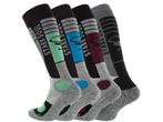 4-Pack - Skisokken - Snowboardsokken - Multicolor, Verzenden, Nieuw