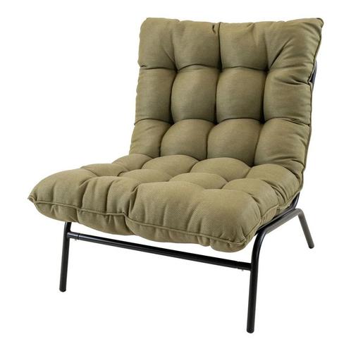 Zenzi relaxstoel - olive, Huis en Inrichting, Stoelen, Nieuw, Ophalen of Verzenden