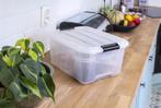 IRIS Topbox Opbergbox - 15L - Kunststof - Transparant - Set, Ophalen of Verzenden, Zo goed als nieuw
