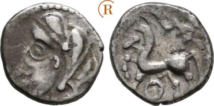 Quinar 1 Jhrh v Christus Kelten Gallia Bituriges:, Postzegels en Munten, Munten | Europa | Niet-Euromunten, Verzenden