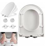 Antibacteriële D-Vorm Toiletbril met Soft-Close, Huis en Inrichting, Badkamer | Badkamermeubels, Verzenden, Nieuw