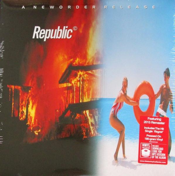lp nieuw - NewOrder - Republic, Cd's en Dvd's, Vinyl | Pop, Zo goed als nieuw, Verzenden