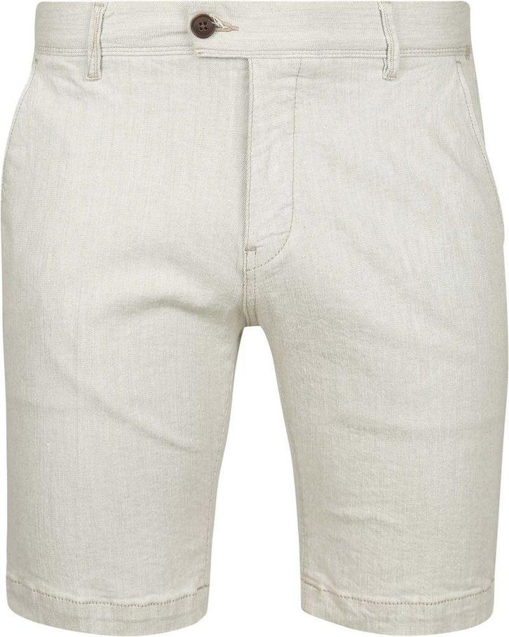 Vanguard V9 Chino Short Ecru maat 38 Heren, Kleding | Heren, Broeken en Pantalons, Beige, Nieuw, Verzenden