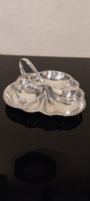 Mappin & Webb - Serveerschaal - Verzilverd, Antiek en Kunst, Antiek | Meubels | Tafels
