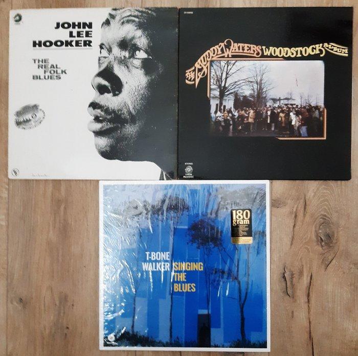 John Lee Hooker, Muddy Waters, T-Bone Walker - The Real Folk, Cd's en Dvd's, Vinyl Singles