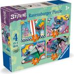 Disney - Stitch 4-in 1 Puzzel (12, 16, 20, 24 stukjes) |, Kinderen en Baby's, Speelgoed | Kinderpuzzels, Verzenden, Nieuw