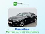 BMW 4-Serie Gran Coupé 136pk Aut 2020 Zwart v.a. €422 p/m, Nieuw, Benzine, Overige carrosserieën, Zwart