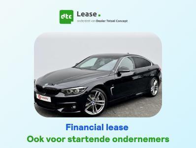 BMW 4-Serie Gran Coupé 136pk Aut 2020 Zwart v.a. €422 p/m, Auto's, BMW, Overige carrosserieën, Benzine, Zwart