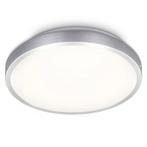 B.K.Licht LED Plafondlamp Aluminium/Wit Ø29cm 12W 1200lm..., Ophalen of Verzenden, Nieuw