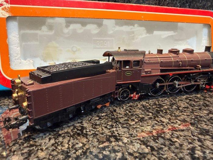 Märklin H0 - 3111 - Stoomlocomotief met tender (1) - Type 59, Hobby en Vrije tijd, Modeltreinen | H0