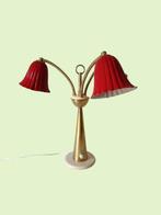 Tafellamp - Aluminium, Marmer, Messing, Antiek en Kunst, Curiosa en Brocante