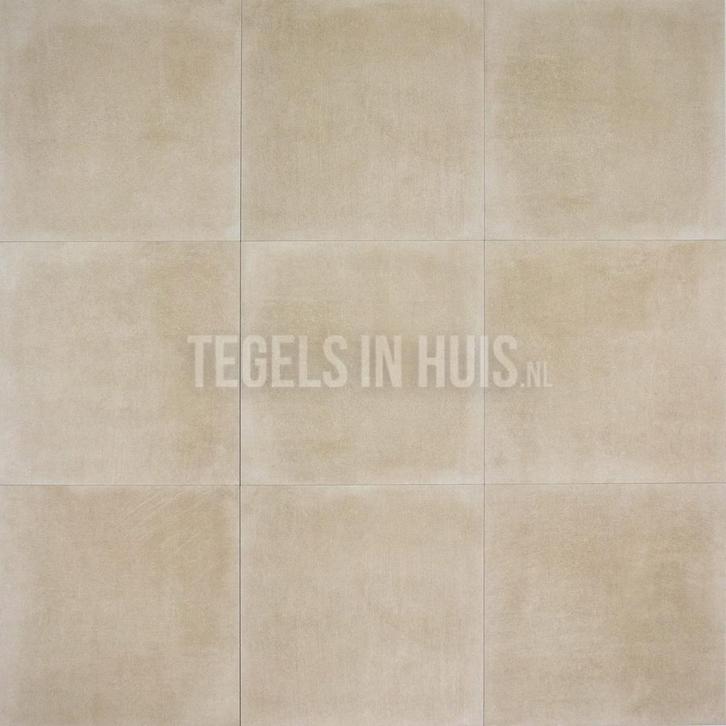 Vloertegel / wandtegel rebel beige 80x80 79,8x79,8, Doe-het-zelf en Verbouw, Tegels, Vloertegels, Nieuw, 10 m² of meer, Keramiek