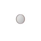 INK Spiegel Rond Geborsteld Koper Aluminium Kader 40 x 3,5, Ophalen of Verzenden, Nieuw, Bad